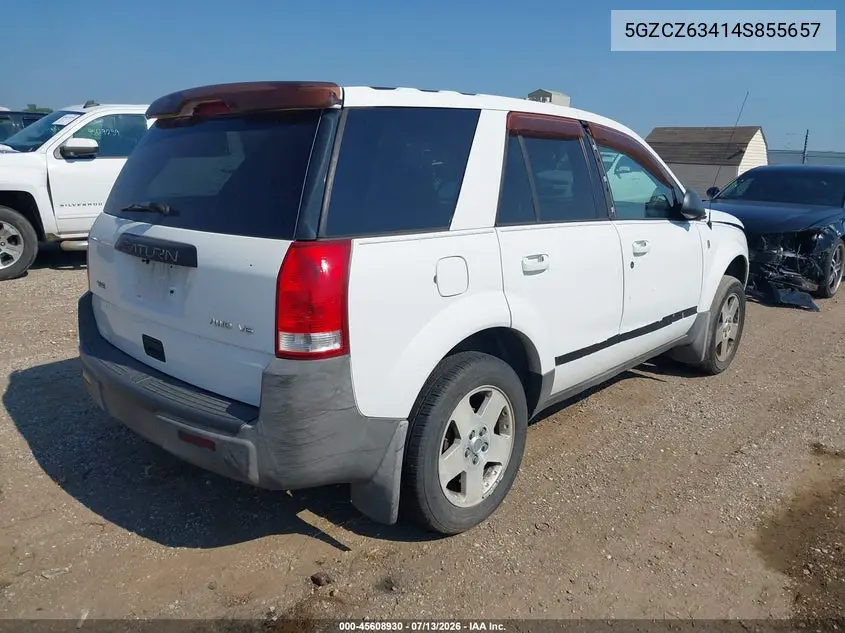 2004 Saturn Vue V6 VIN: 5GZCZ63414S855657 Lot: 45608930