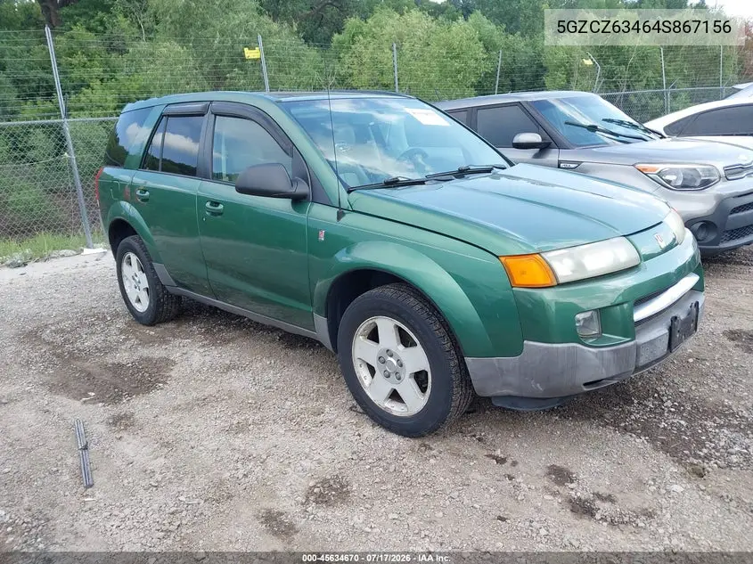 2004 Saturn Vue V6 VIN: 5GZCZ63464S867156 Lot: 45634670