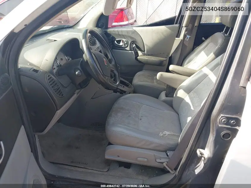 2004 Saturn Vue V6 VIN: 5GZCZ53404S869060 Lot: 45642742