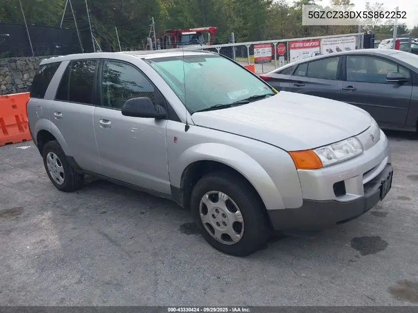 5GZCZ33DX5S862252 2005 Saturn Vue 4 Cyl
