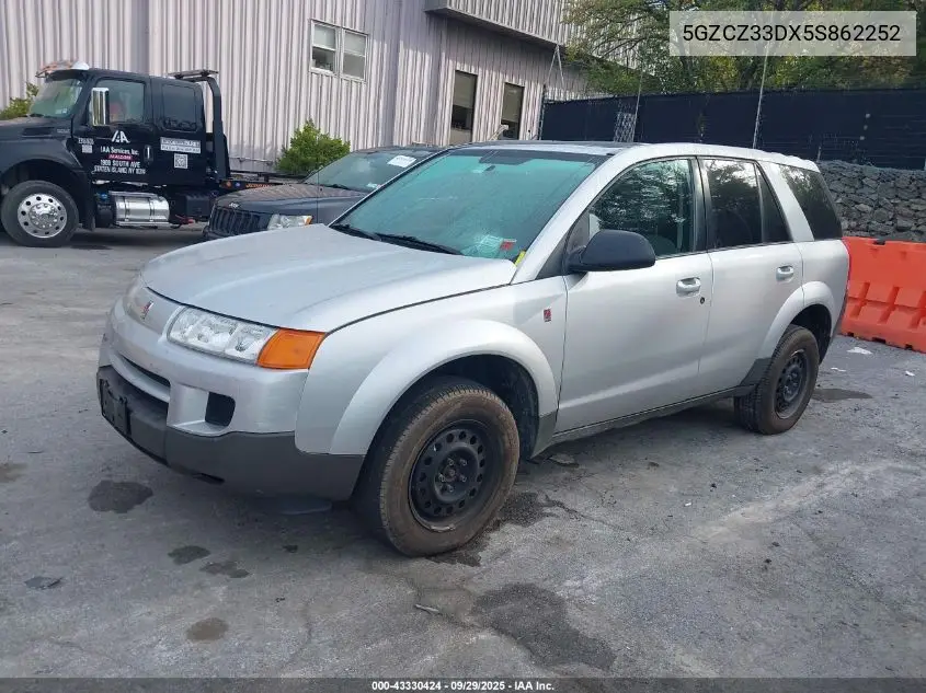 5GZCZ33DX5S862252 2005 Saturn Vue 4 Cyl