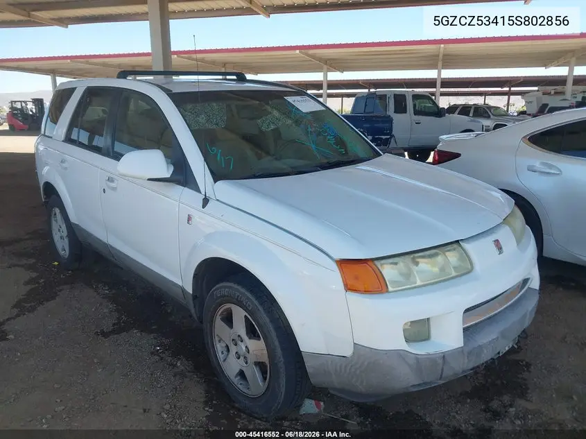 2005 Saturn Vue V6 VIN: 5GZCZ53415S802856 Lot: 45416552
