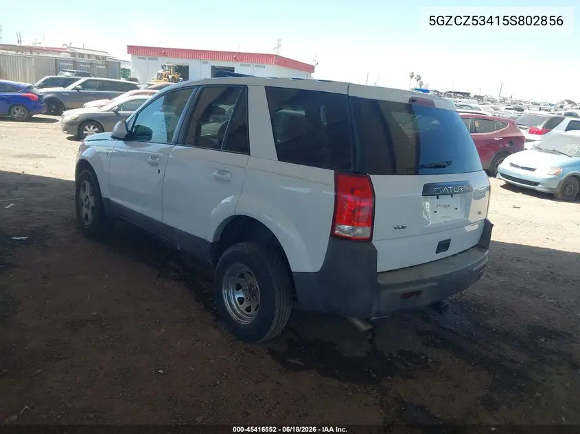 2005 Saturn Vue V6 VIN: 5GZCZ53415S802856 Lot: 45416552