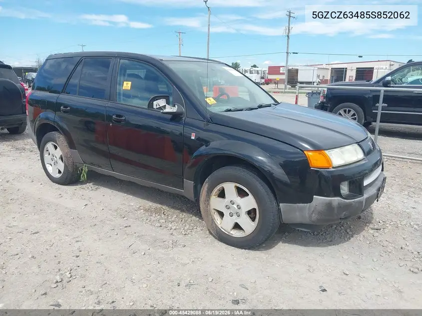 2005 Saturn Vue V6 VIN: 5GZCZ63485S852062 Lot: 45429088