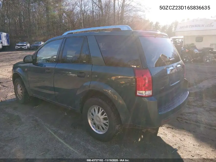 5GZCZ23D16S836635 2006 Saturn Vue 4 Cyl