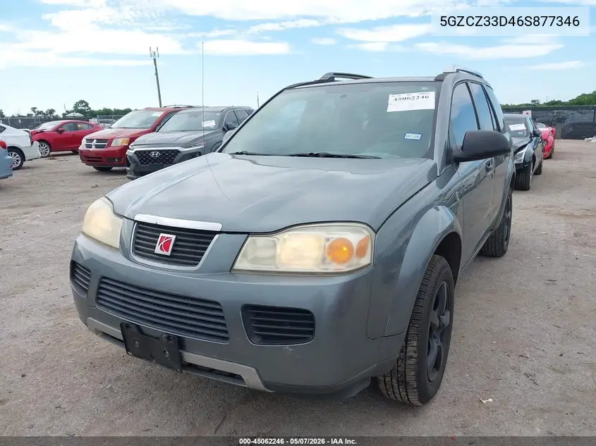 2006 Saturn Vue 4 Cyl VIN: 5GZCZ33D46S877346 Lot: 45062246