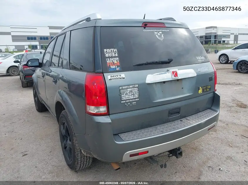 2006 Saturn Vue 4 Cyl VIN: 5GZCZ33D46S877346 Lot: 45062246