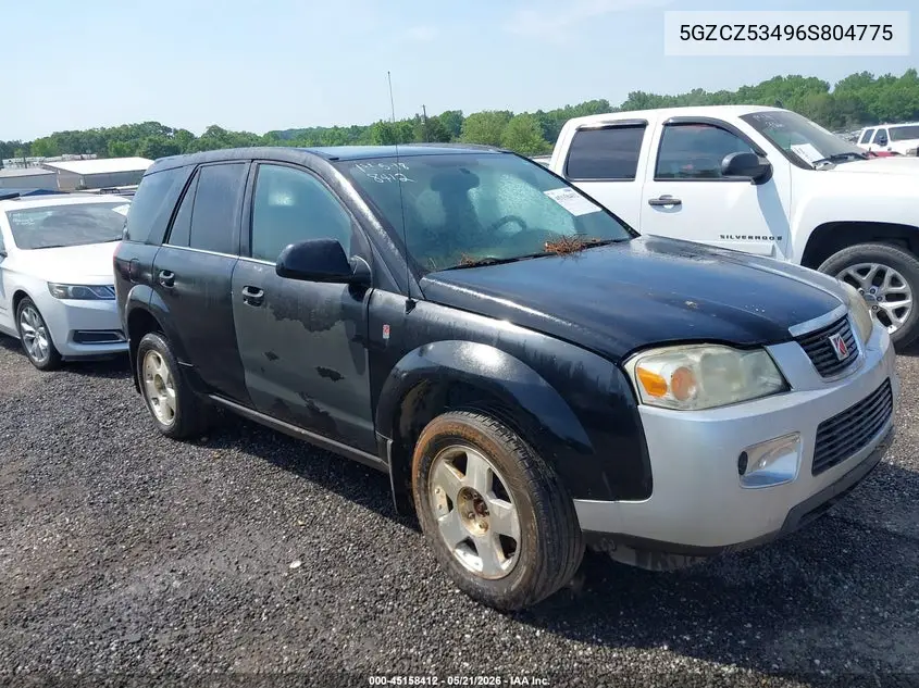 2006 Saturn Vue V6 VIN: 5GZCZ53496S804775 Lot: 45158412