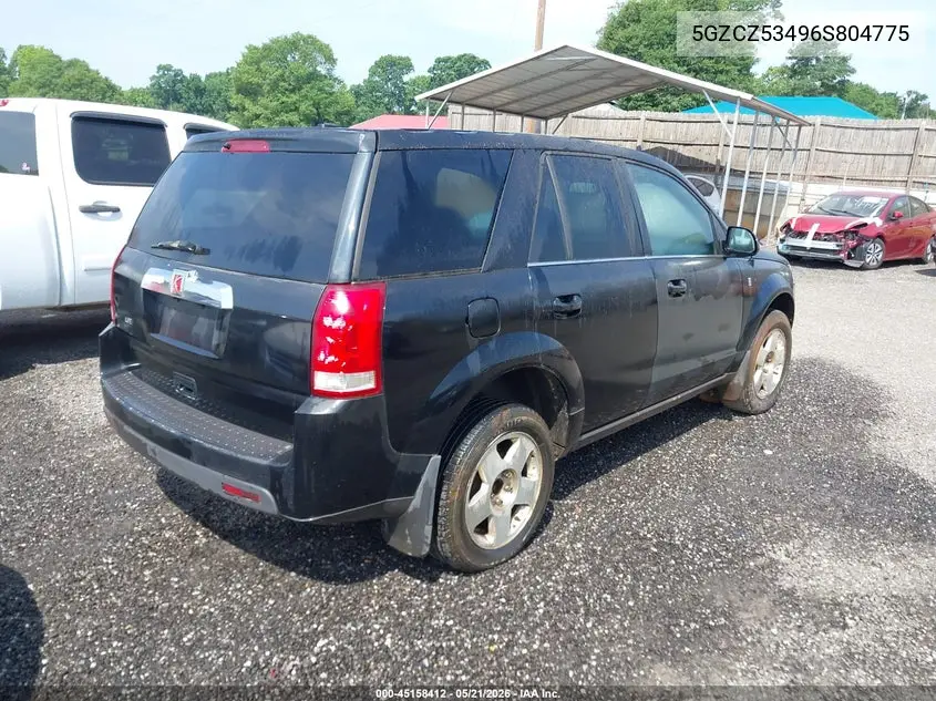 2006 Saturn Vue V6 VIN: 5GZCZ53496S804775 Lot: 45158412