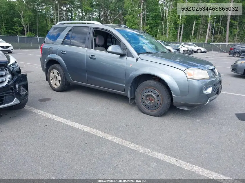2006 Saturn Vue V6 VIN: 5GZCZ53446S865032 Lot: 45258807