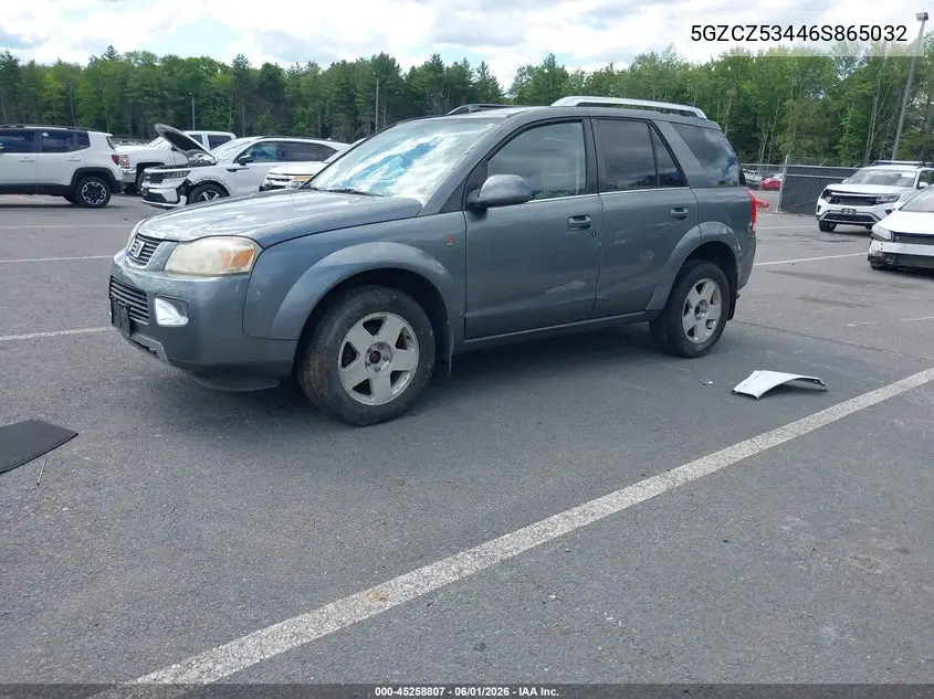 2006 Saturn Vue V6 VIN: 5GZCZ53446S865032 Lot: 45258807