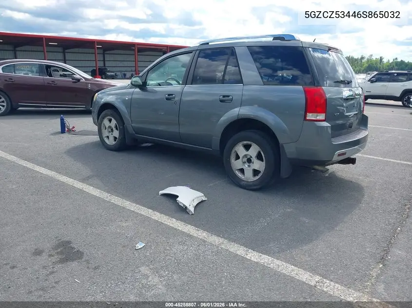 2006 Saturn Vue V6 VIN: 5GZCZ53446S865032 Lot: 45258807