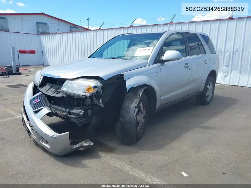 2006 Saturn Vue V6 VIN: 5GZCZ53426S888339 Lot: 45378048