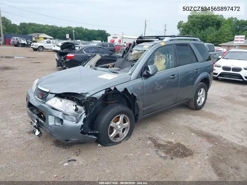 2006 Saturn Vue V6 VIN: 5GZCZ53456S897472 Lot: 45477420