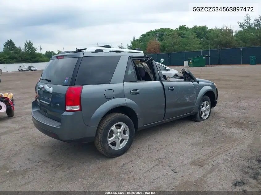 2006 Saturn Vue V6 VIN: 5GZCZ53456S897472 Lot: 45477420