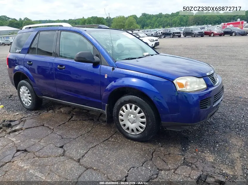 2006 Saturn Vue 4 Cyl VIN: 5GZCZ33DX6S872717 Lot: 45489985
