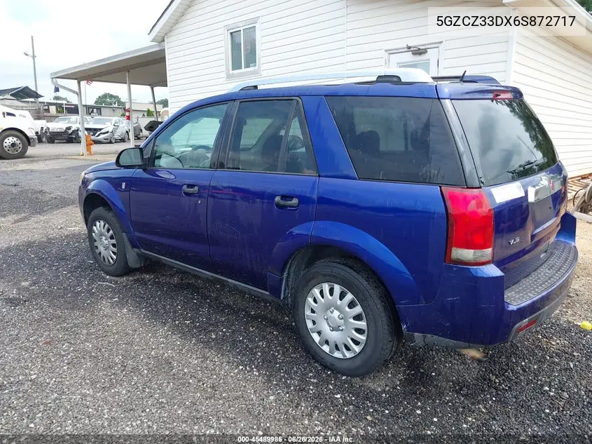 2006 Saturn Vue 4 Cyl VIN: 5GZCZ33DX6S872717 Lot: 45489985