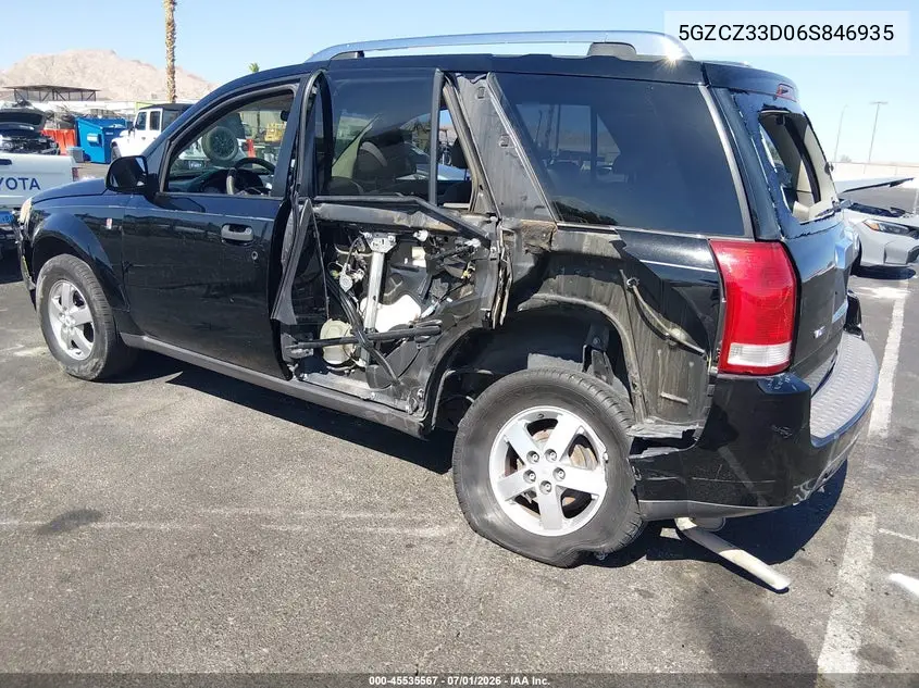 2006 Saturn Vue 4 Cyl VIN: 5GZCZ33D06S846935 Lot: 45535567