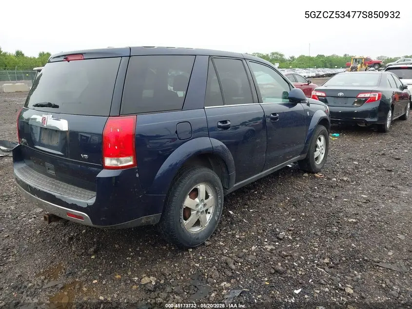 2007 Saturn Vue V6 VIN: 5GZCZ53477S850932 Lot: 45173732
