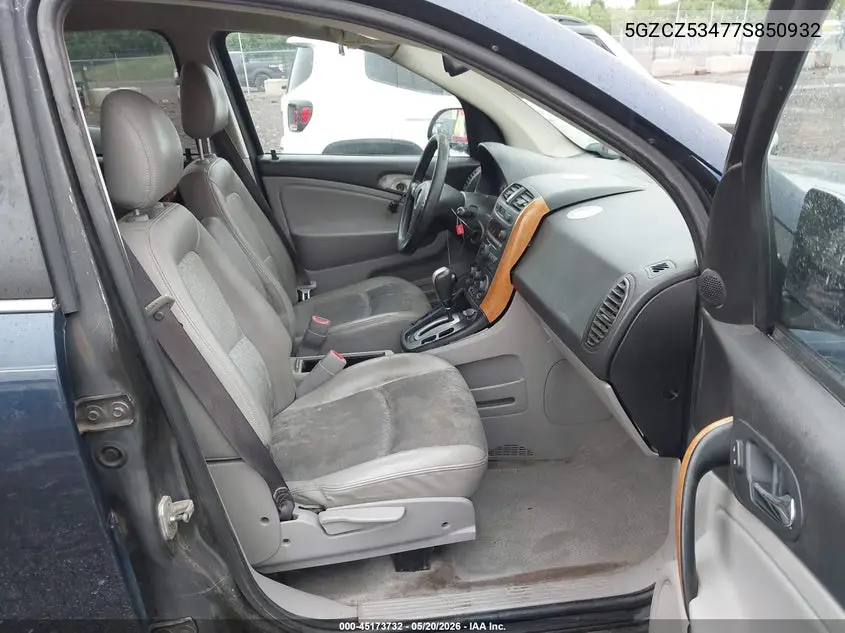 2007 Saturn Vue V6 VIN: 5GZCZ53477S850932 Lot: 45173732