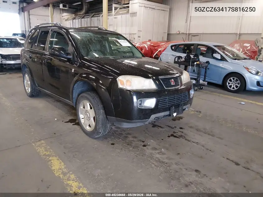 2007 Saturn Vue V6 VIN: 5GZCZ63417S816250 Lot: 45238668