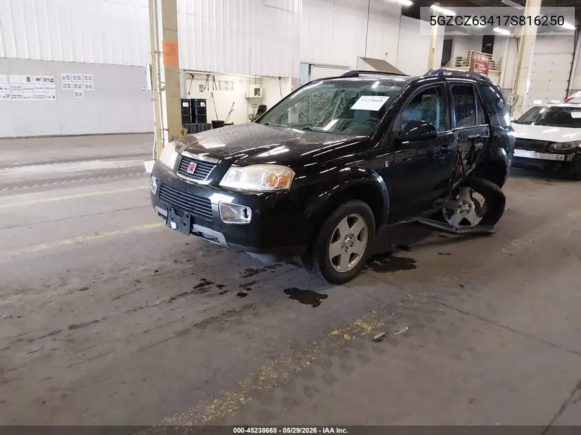 2007 Saturn Vue V6 VIN: 5GZCZ63417S816250 Lot: 45238668