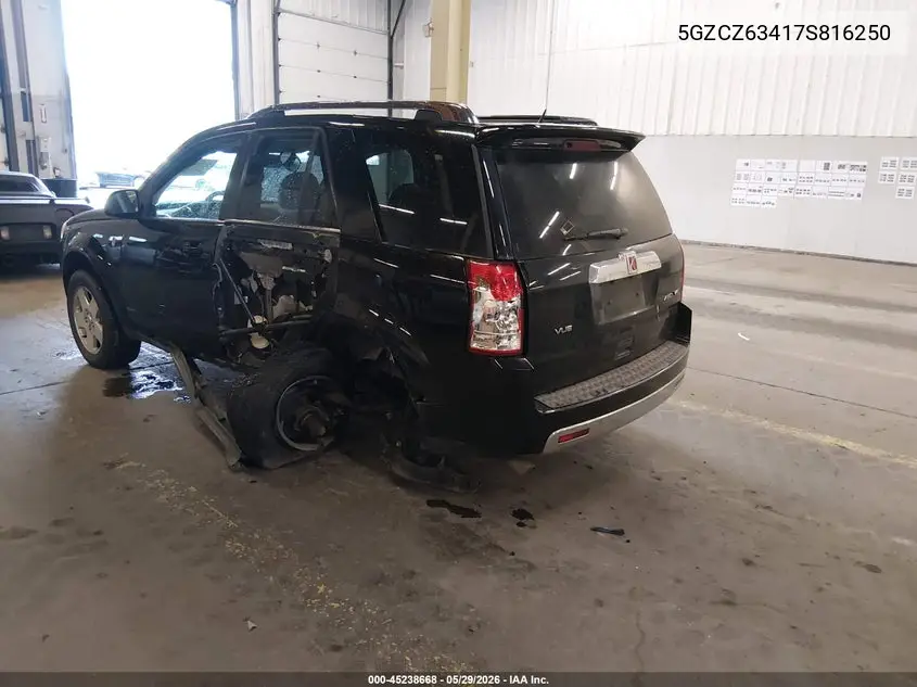 2007 Saturn Vue V6 VIN: 5GZCZ63417S816250 Lot: 45238668
