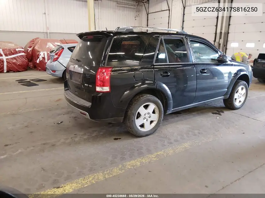 2007 Saturn Vue V6 VIN: 5GZCZ63417S816250 Lot: 45238668