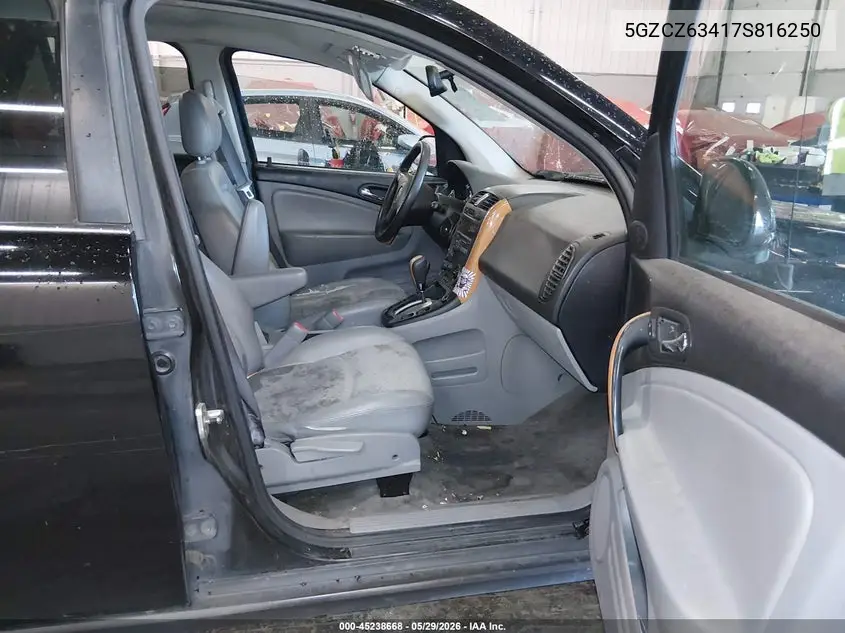 2007 Saturn Vue V6 VIN: 5GZCZ63417S816250 Lot: 45238668