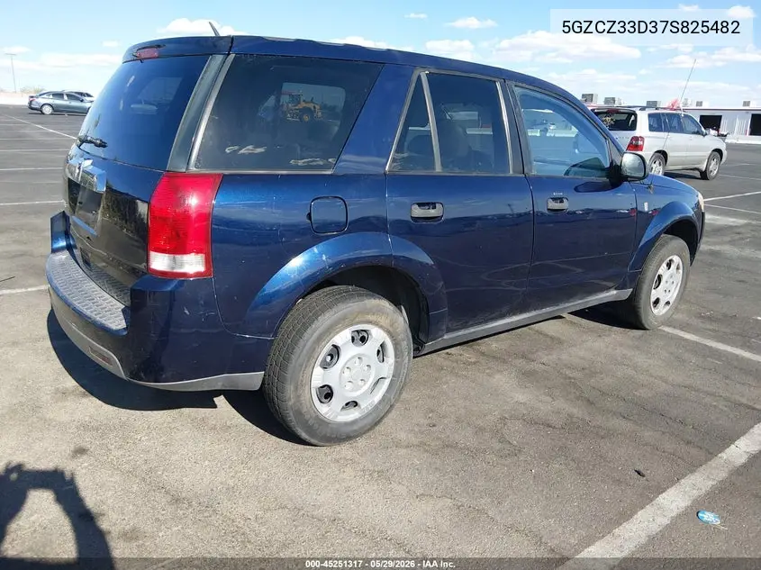 2007 Saturn Vue 4 Cyl VIN: 5GZCZ33D37S825482 Lot: 45251317