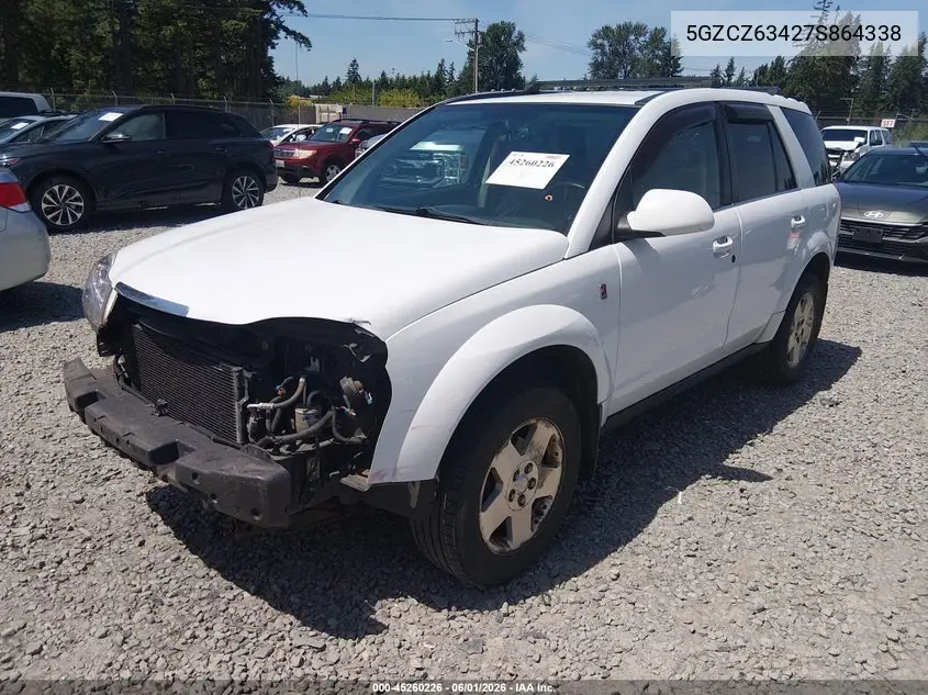 2007 Saturn Vue V6 VIN: 5GZCZ63427S864338 Lot: 45260226
