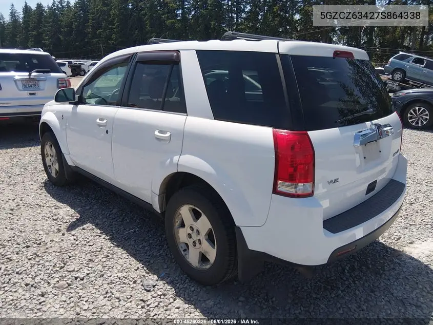 2007 Saturn Vue V6 VIN: 5GZCZ63427S864338 Lot: 45260226