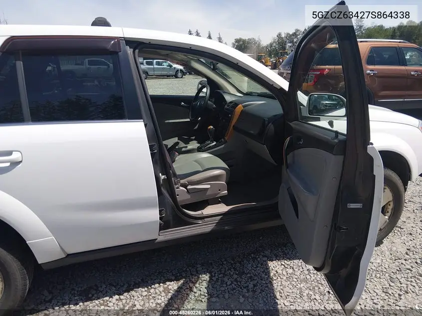 2007 Saturn Vue V6 VIN: 5GZCZ63427S864338 Lot: 45260226