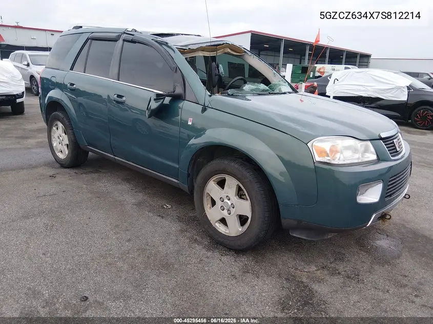 2007 Saturn Vue V6 VIN: 5GZCZ634X7S812214 Lot: 45295456