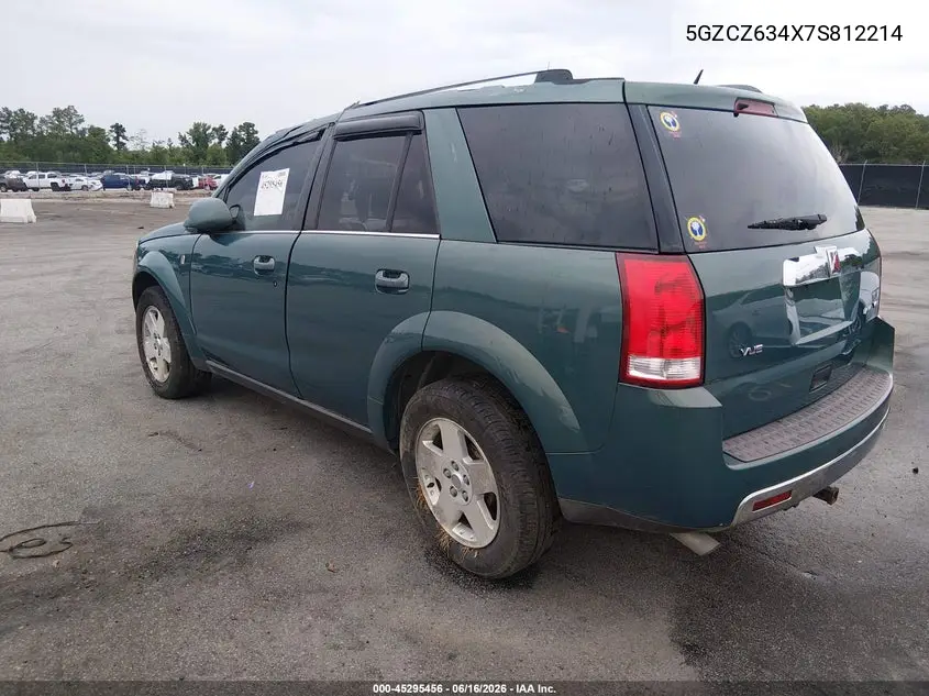 2007 Saturn Vue V6 VIN: 5GZCZ634X7S812214 Lot: 45295456