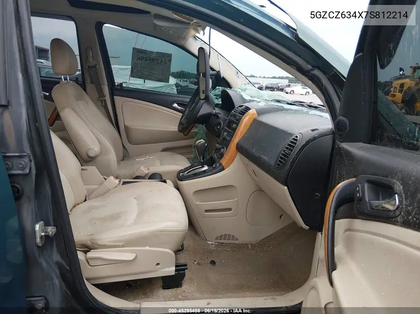 2007 Saturn Vue V6 VIN: 5GZCZ634X7S812214 Lot: 45295456