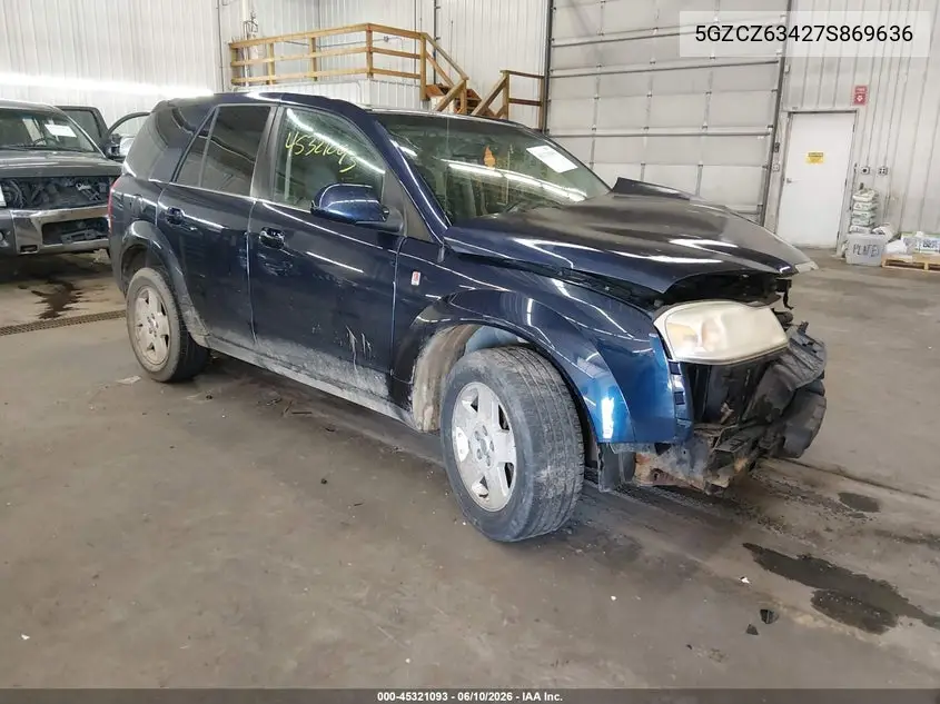 2007 Saturn Vue V6 VIN: 5GZCZ63427S869636 Lot: 45321093