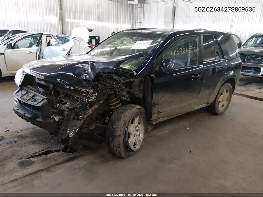 2007 Saturn Vue V6 VIN: 5GZCZ63427S869636 Lot: 45321093