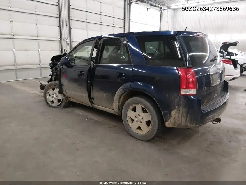 2007 Saturn Vue V6 VIN: 5GZCZ63427S869636 Lot: 45321093