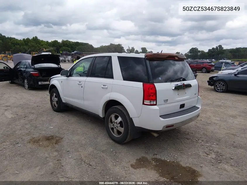 2007 Saturn Vue V6 VIN: 5GZCZ53467S823849 Lot: 45444279