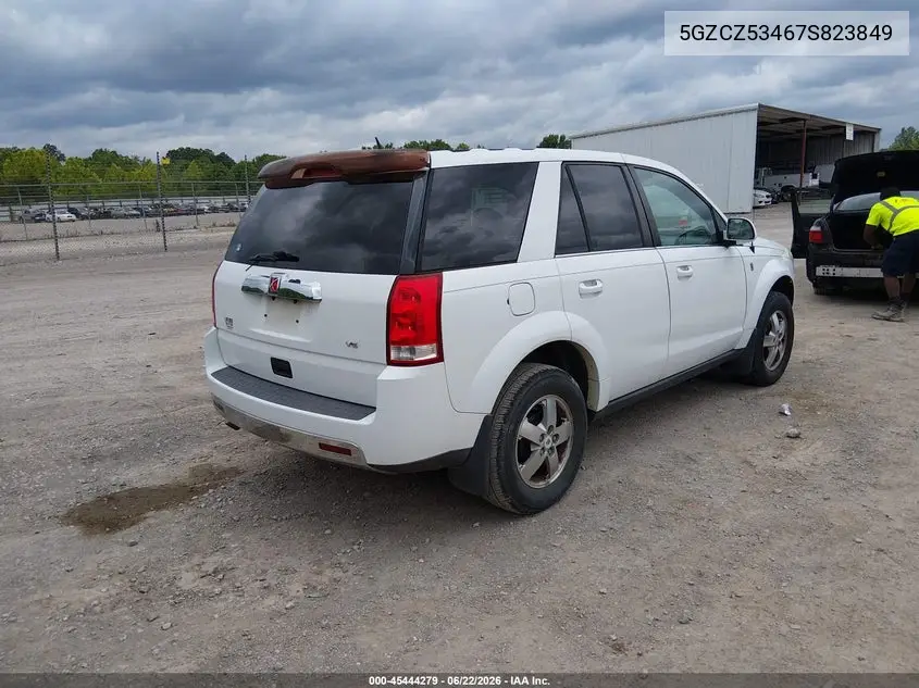 2007 Saturn Vue V6 VIN: 5GZCZ53467S823849 Lot: 45444279