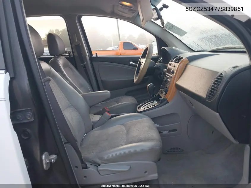 2007 Saturn Vue V6 VIN: 5GZCZ53477S839851 Lot: 45470993