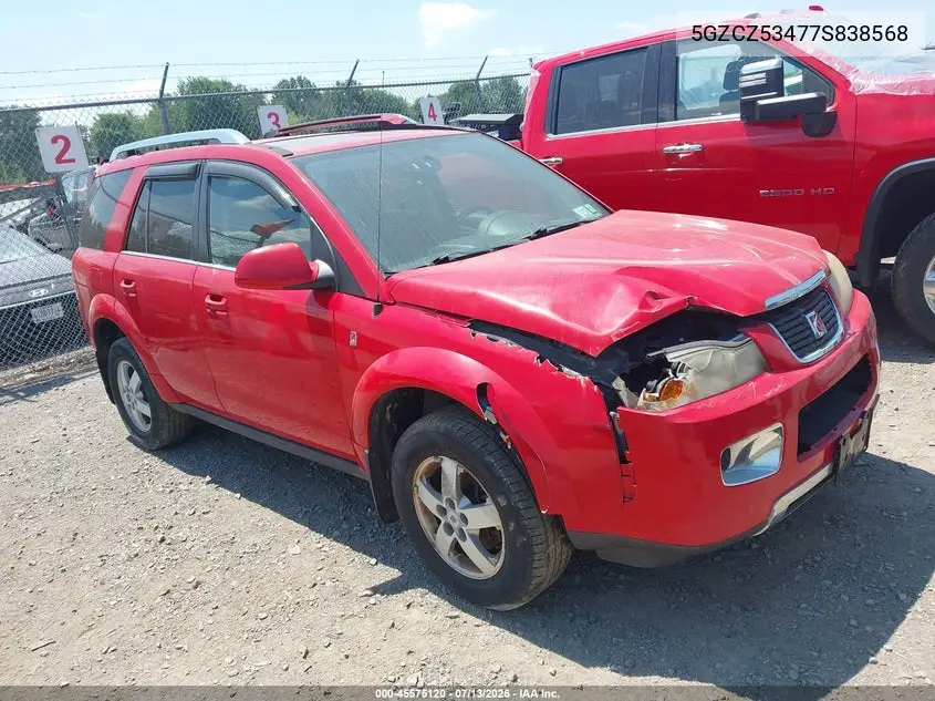 2007 Saturn Vue V6 VIN: 5GZCZ53477S838568 Lot: 45575120