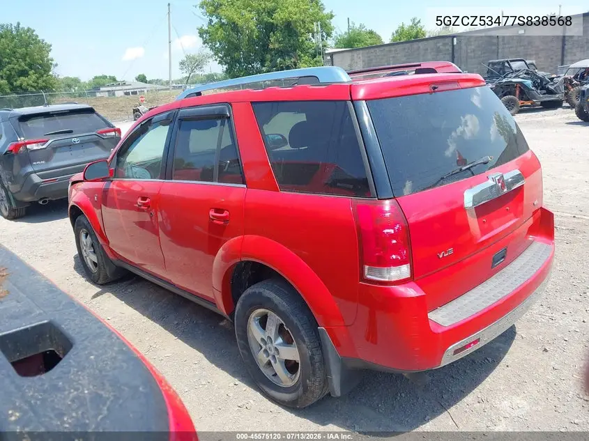2007 Saturn Vue V6 VIN: 5GZCZ53477S838568 Lot: 45575120
