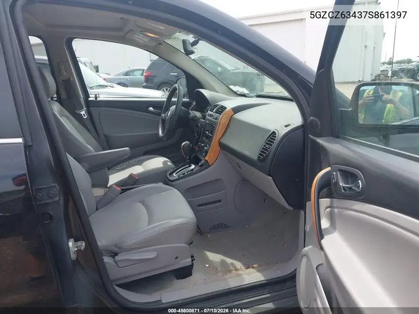 2007 Saturn Vue V6 VIN: 5GZCZ63437S861397 Lot: 45600871