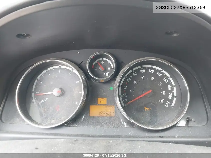 2008 Saturn Vue Xr VIN: 3GSCL537X8S513369 Lot: 30094129