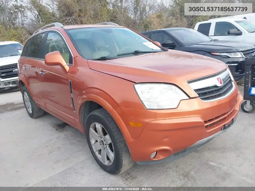 3GSCL53718S637739 2008 Saturn Vue V6 Xr