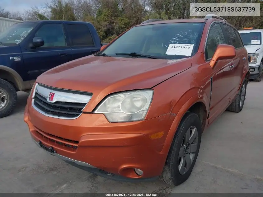 3GSCL53718S637739 2008 Saturn Vue V6 Xr