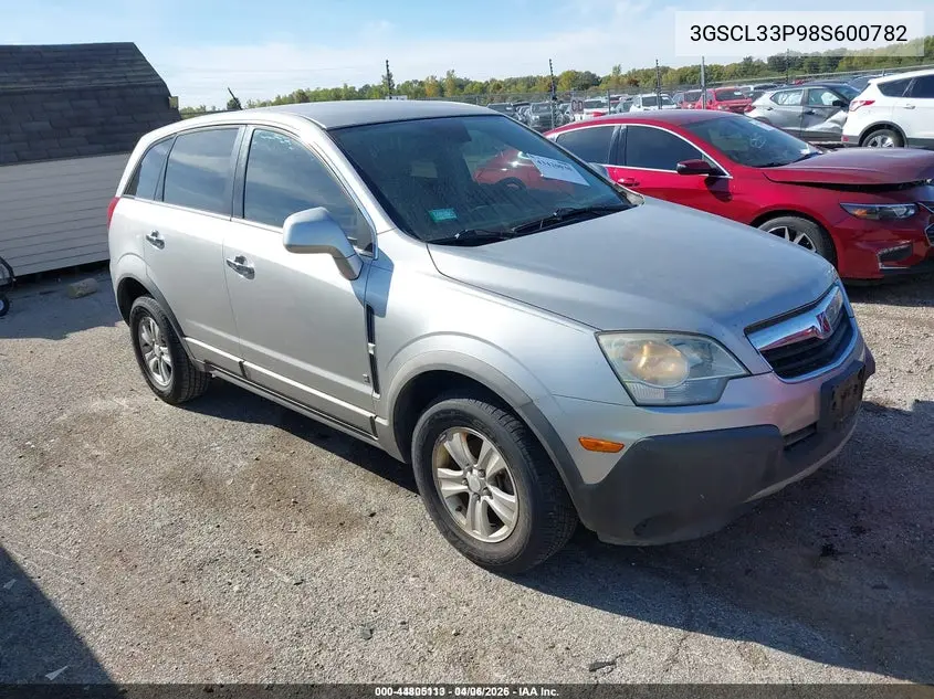 3GSCL33P98S600782 2008 Saturn Vue 4-Cyl Xe