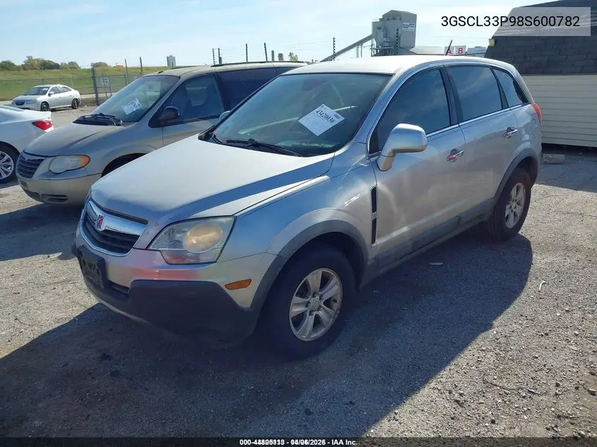 3GSCL33P98S600782 2008 Saturn Vue 4-Cyl Xe